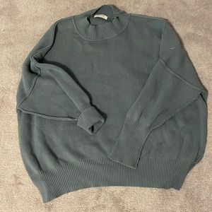 Oversized knit sweater